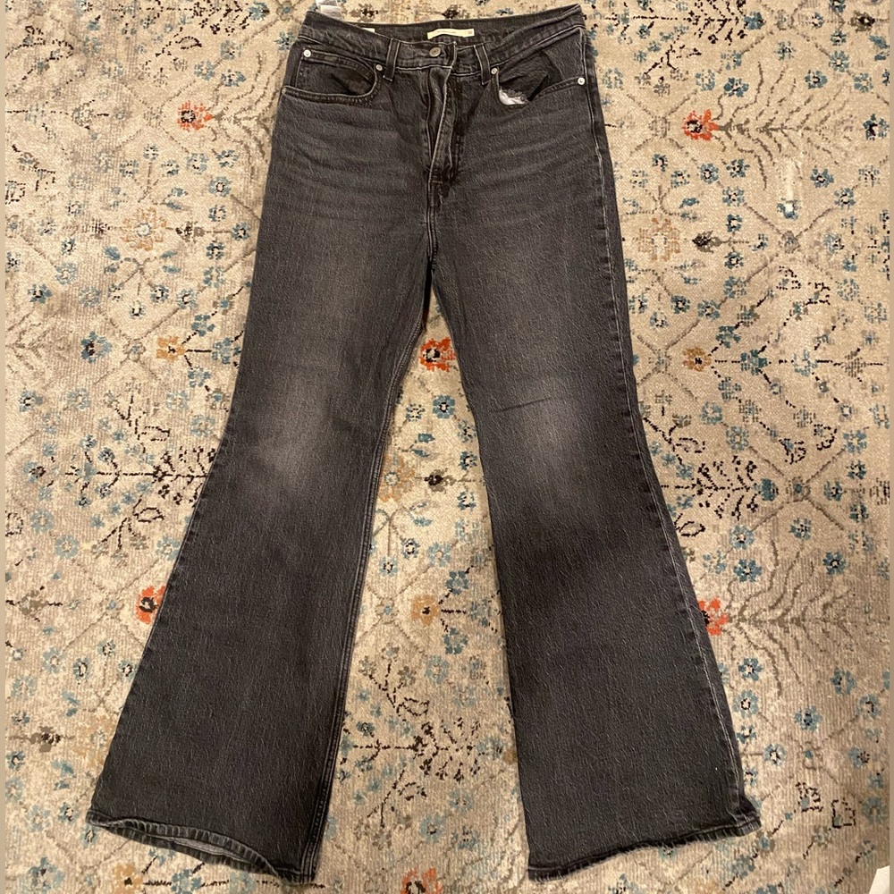 Levi’s 70s high rise flare jeans
